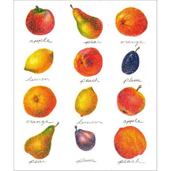 Fruit Blank Note Card