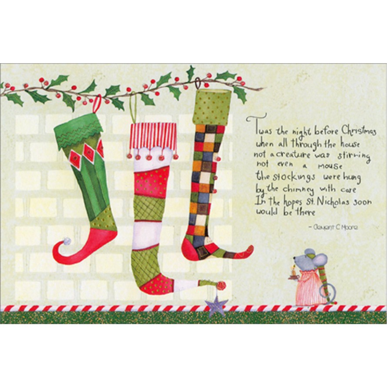 Everything I Wish I'd Known Before Starting My Christmas Stocking - Peace  107:7