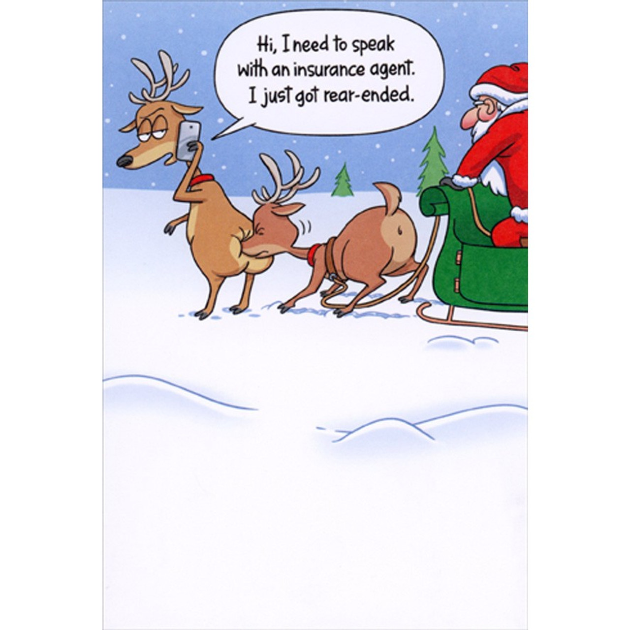 funny reindeer