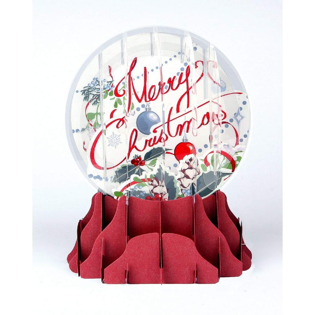 Weihnachts-Pop-up-Karte 'Frohe Weihnachten/Little Angels' – Handgefaltet, 3D-Effekt, Ca. 12,7x15,2 Cm