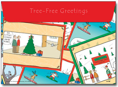 Yuletide Rhymes with Orange Funny / Humorous Warm Weather Christmas Card