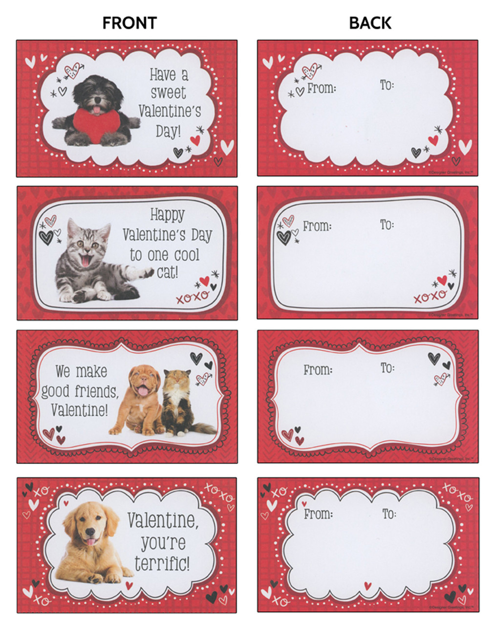 Valentine Gift Tag Stickers - Valentine's Day Tag Stickers for Kids - Cute  Animal Stickers - to from Valentines Labels - 40 Count (Seal) - Yahoo  Shopping