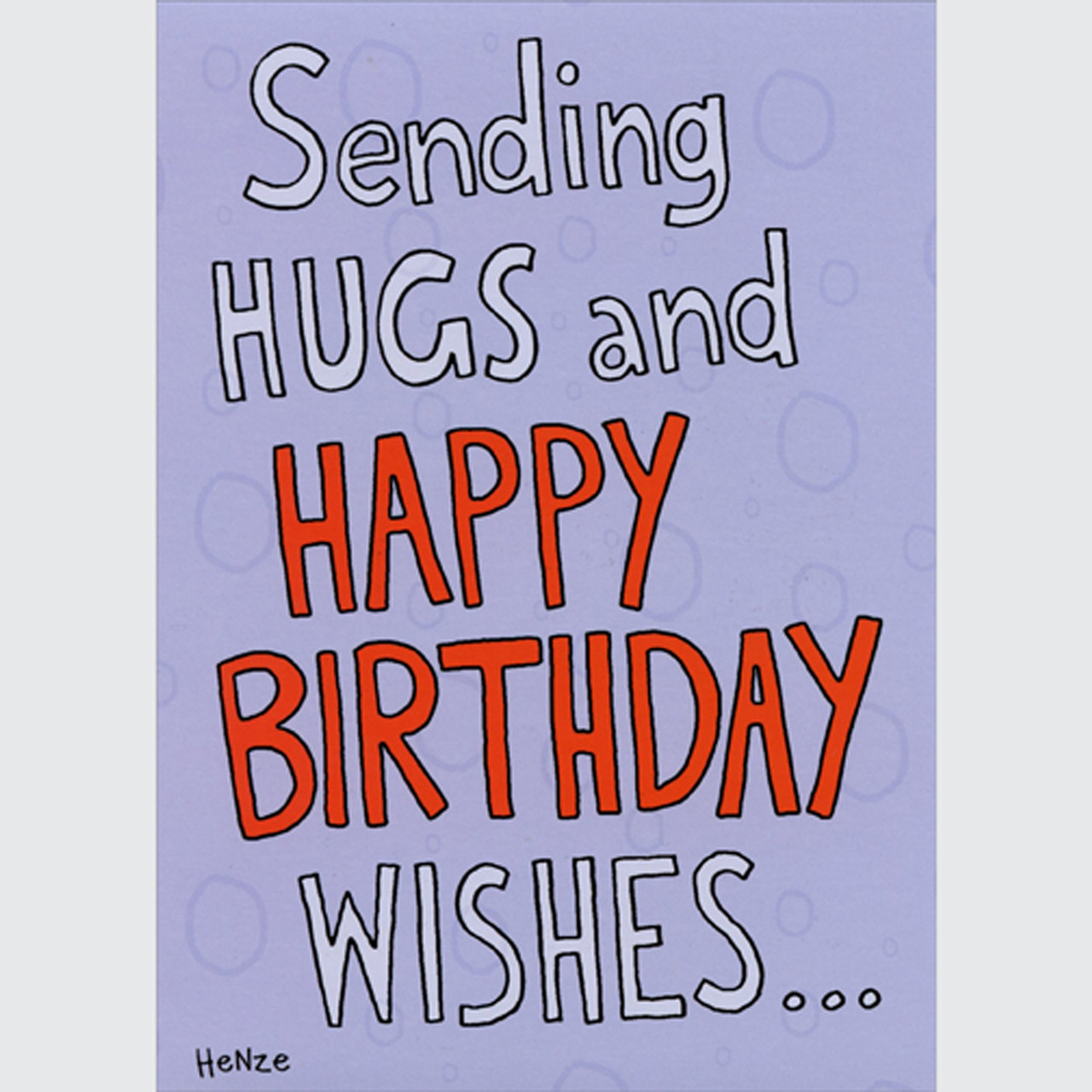 Sending Hugs and Happy Birthday Wishes Funny / Humorous Birthday Card ...