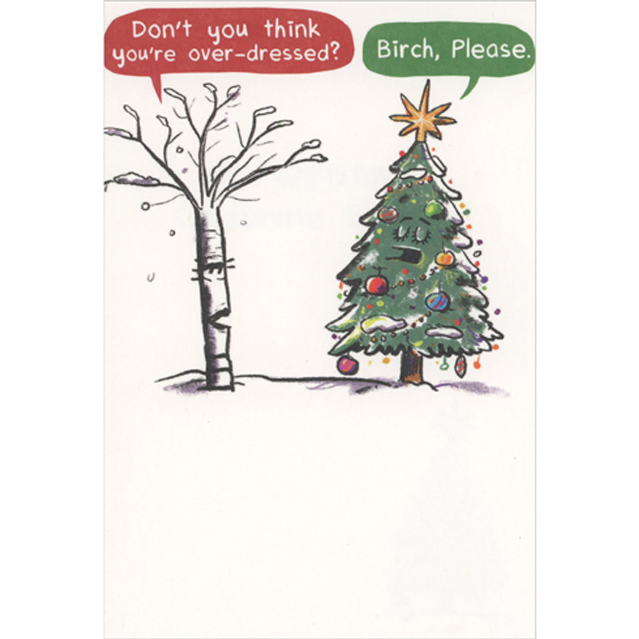 funny christmas tree