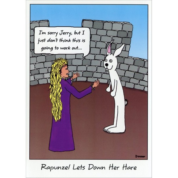 Rapunzel Funny / Humorous Friendship Card | PaperCards.com