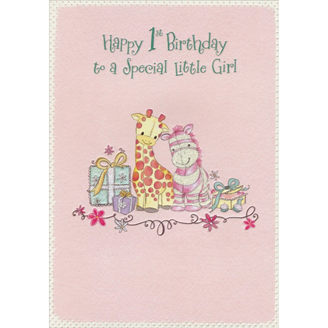 happy 1st birthday girl cards