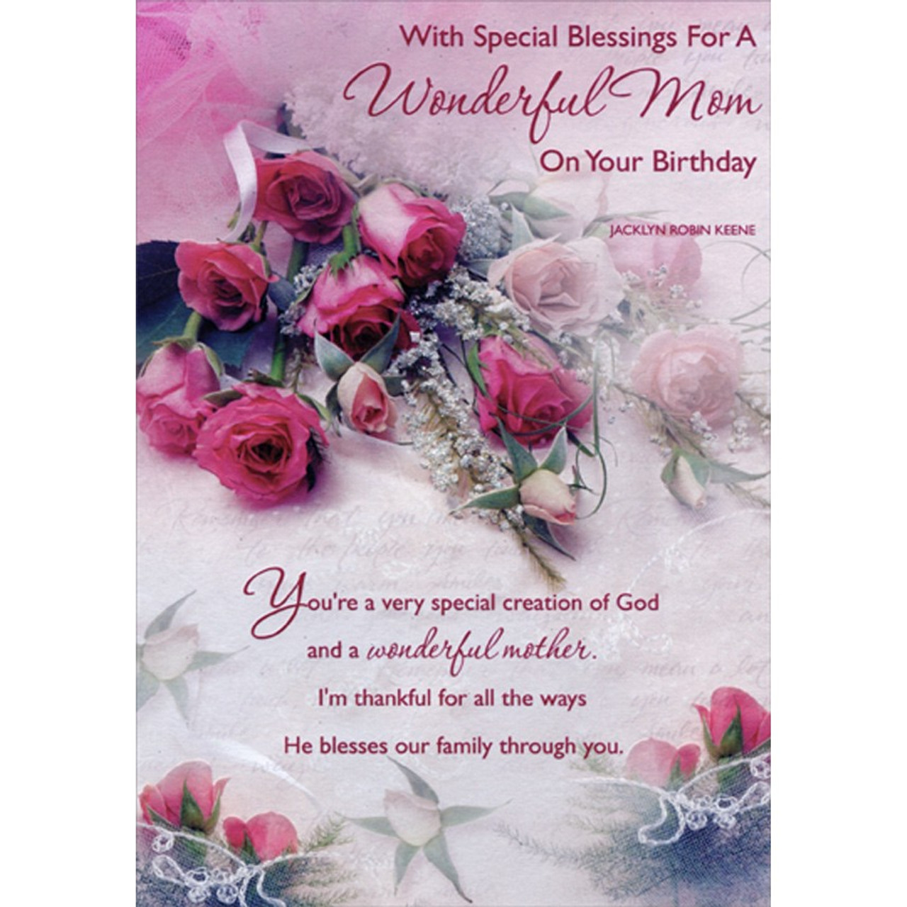 religious birthday cards for women