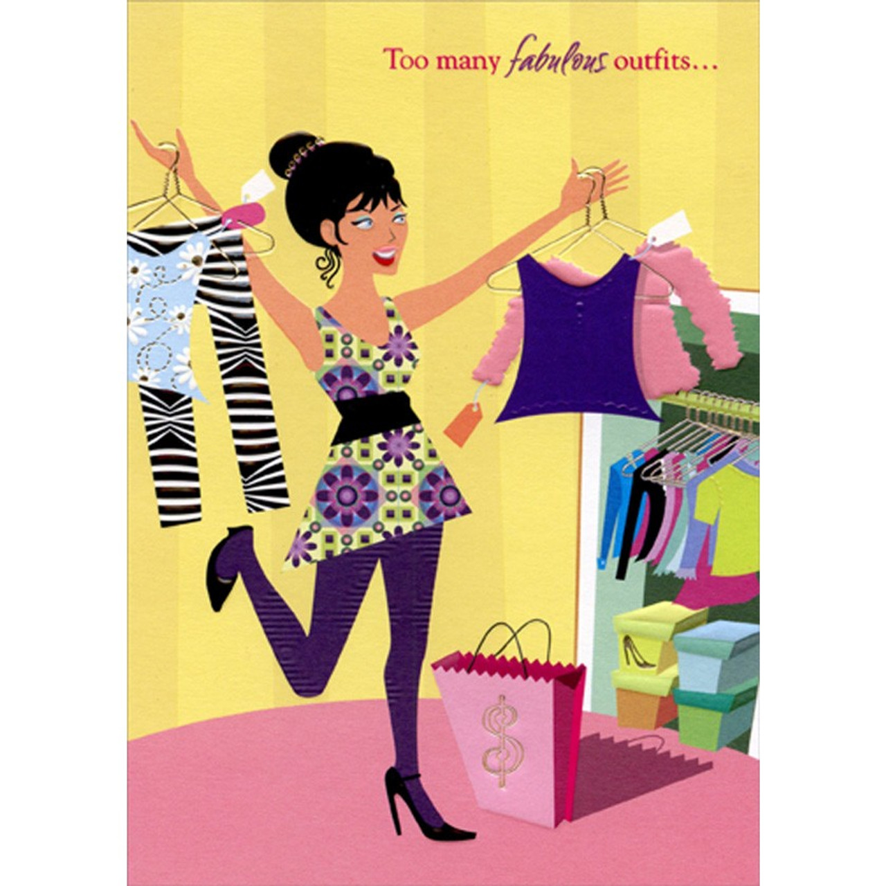 Buy Fabulous Fashion Birthday Card Birthday Girl Card Fashion