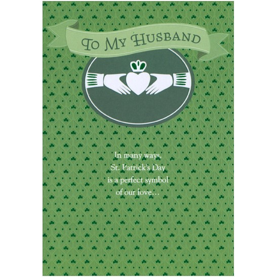 Claddagh Symbol: Husband St. Patrick's Day Card | PaperCards.com