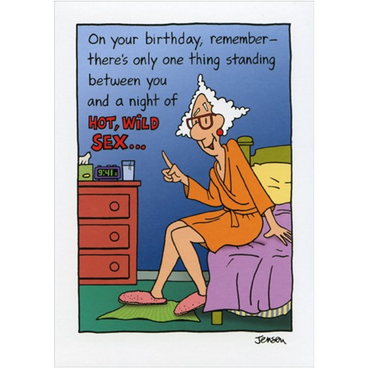 Hot, Wild Love Funny / Humorous Birthday Card PaperCards hq image