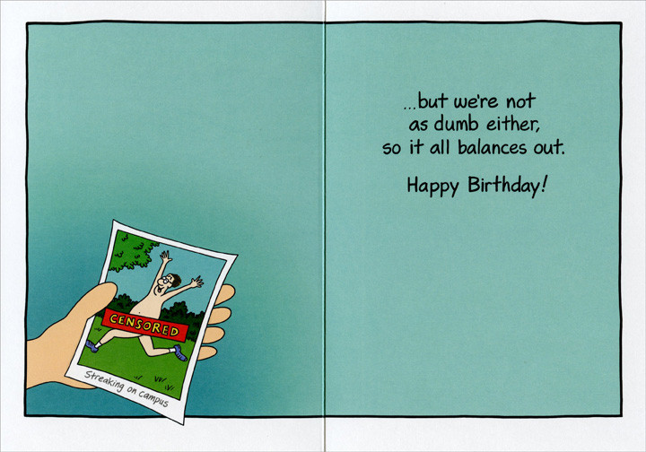 funny photo card