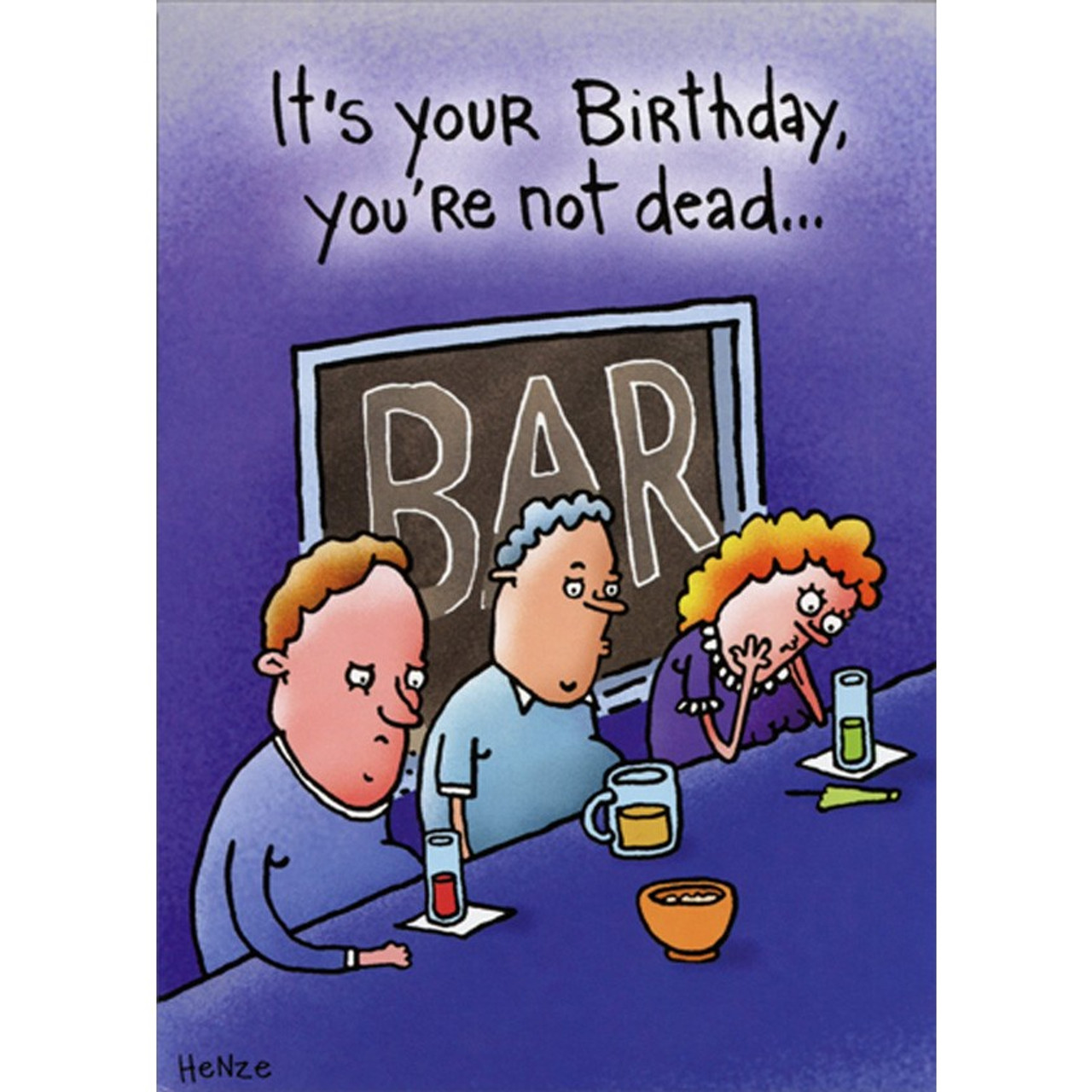 Sad Bart Greeting Card by Theo C