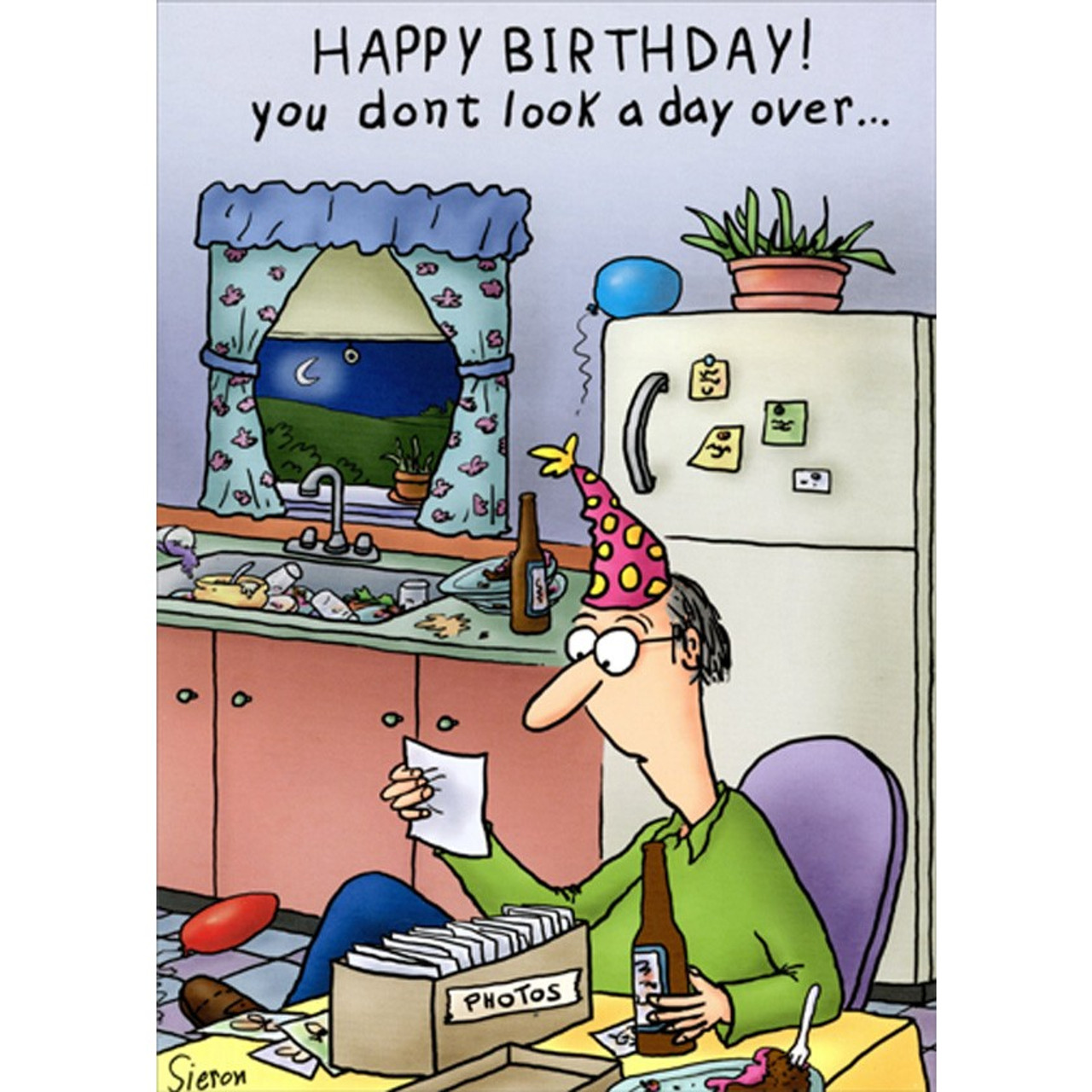 funny happy birthday cartoons