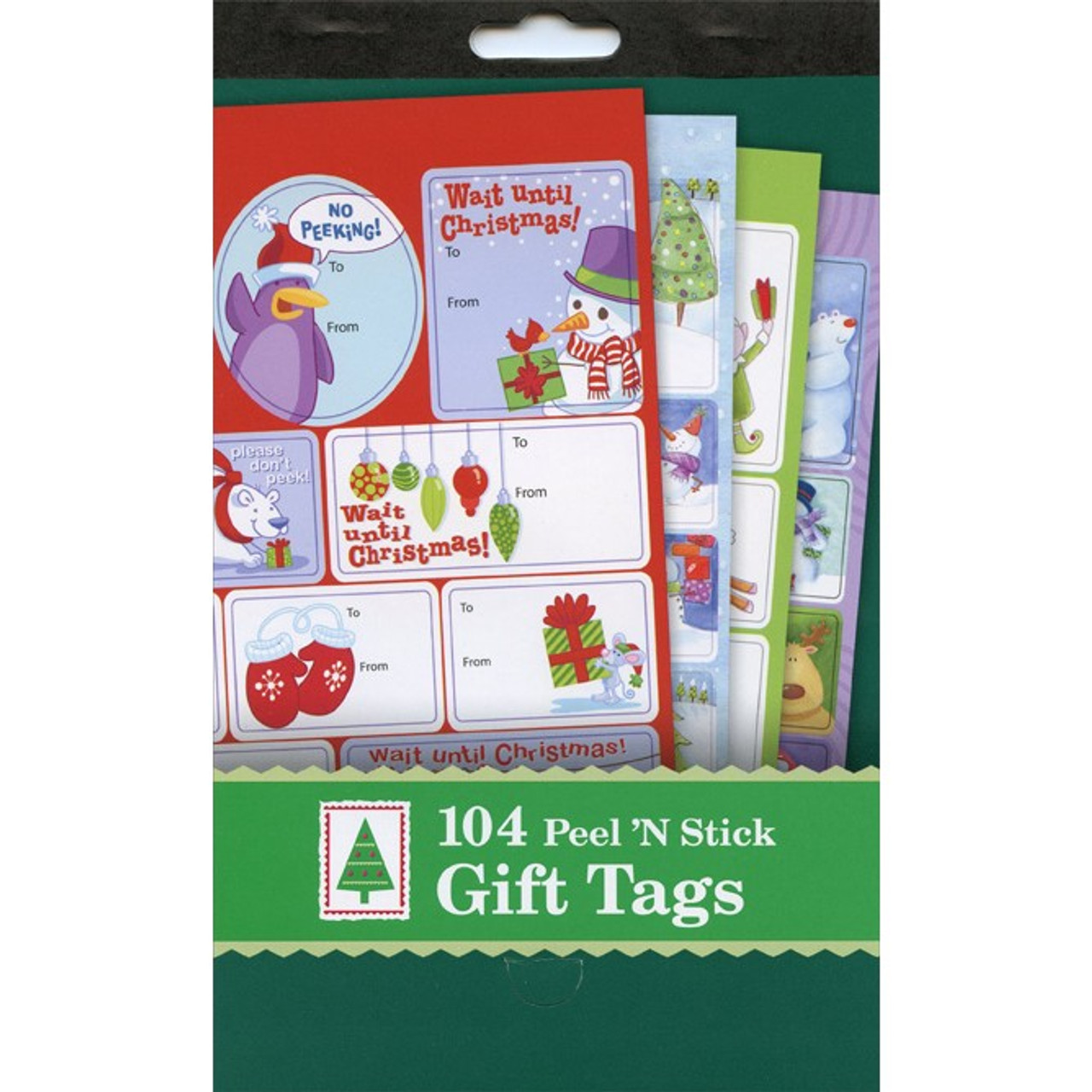 Paper Magic Group 12ct Deluxe Assorted Christmas Holiday Gift Tags