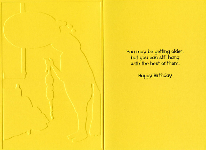 "Ain't My Car" Funny Birthday Card For Her By Eric Decetis | Humorous Pictura Greeting Card 9 thumbnail image