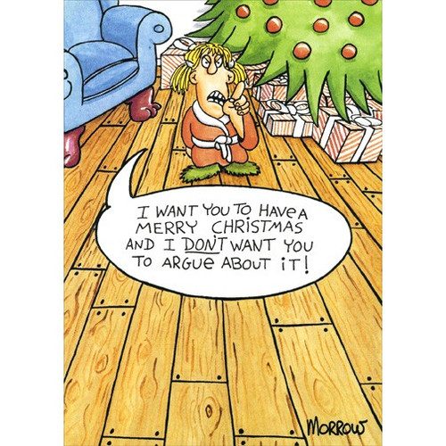 I'm The Daughter Skip Morrow Funny / Humorous Christmas Card ...