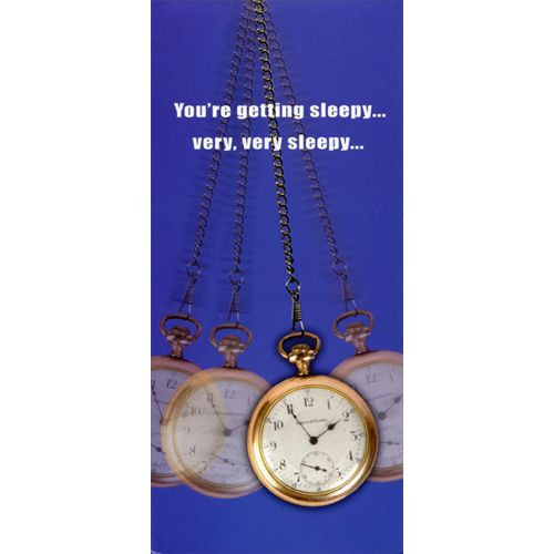 Getting Sleepy Funny / Humorous Birthday Card: You're getting sleepy…  very, very sleepy…