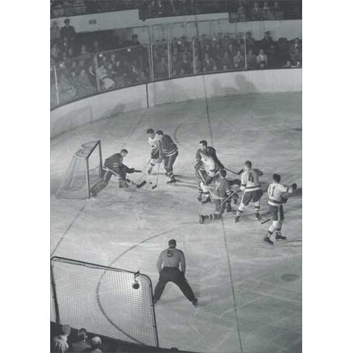 Hockey Historic Detroit Blank Note Card