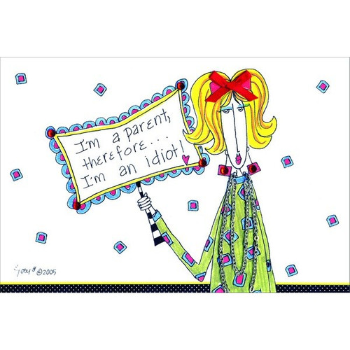 Lustige Geburtstagskarte Für Mama & Papa – Cheeky Chops Design, 13x18 Cm, Mit Umschlag