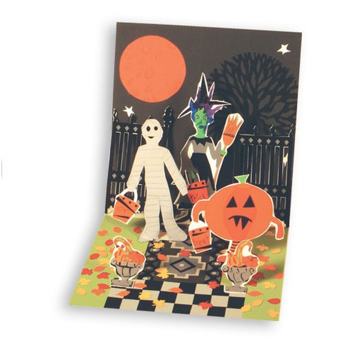Tricks or Treats Pop-Up Halloween Card