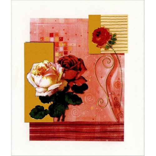 Three Roses Valentine's Day Card