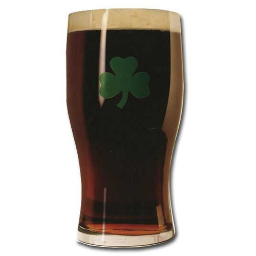 Irish Stout Die Cut St. Patrick's Day Card