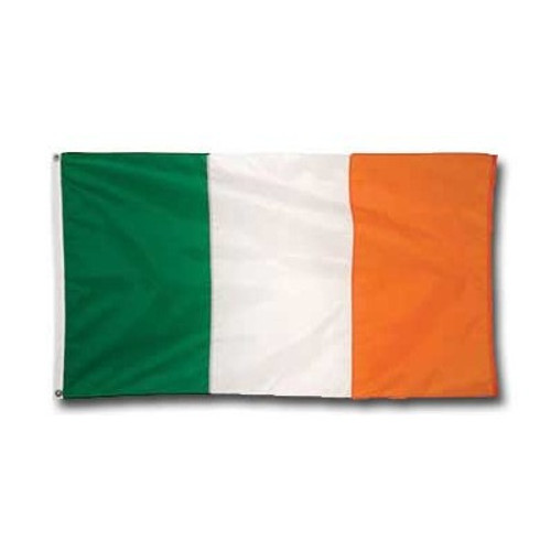 Irish Flag Die Cut St. Patrick's Day Card