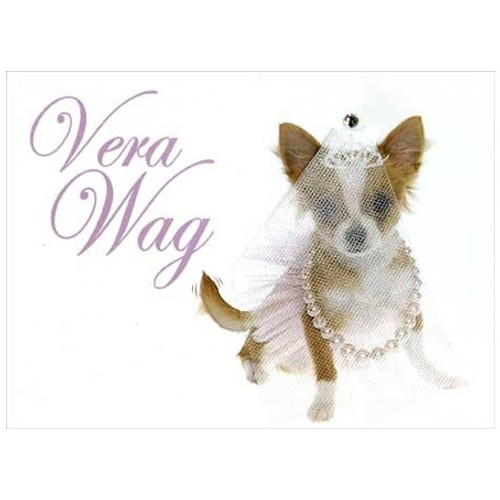 Vera Wag 3D Wedding / Marriage Congratulations Card: Vera Wag