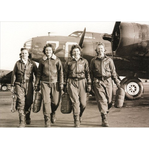 Women Pilots America Collection Friendship Card