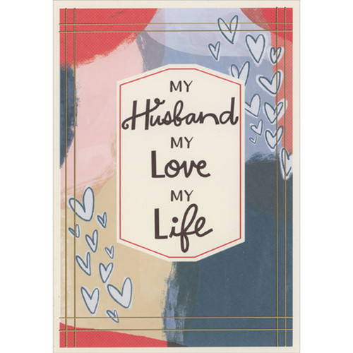 American Greetings Grußkarte Für Ehemann – Romantisch, Mehrsprachig, Mit Umschlag