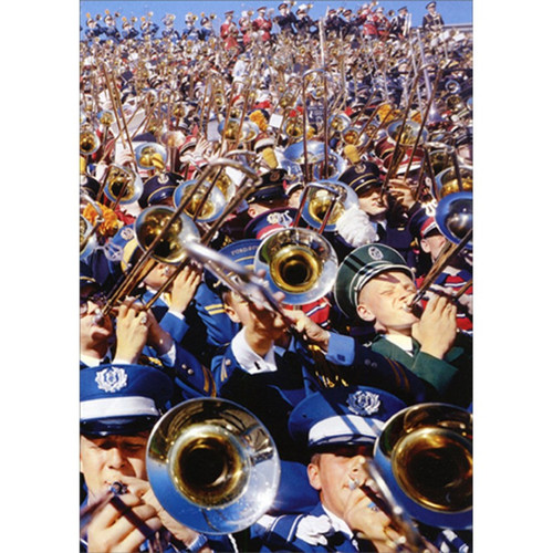 U Of M Band Day America Collection Birthday Card