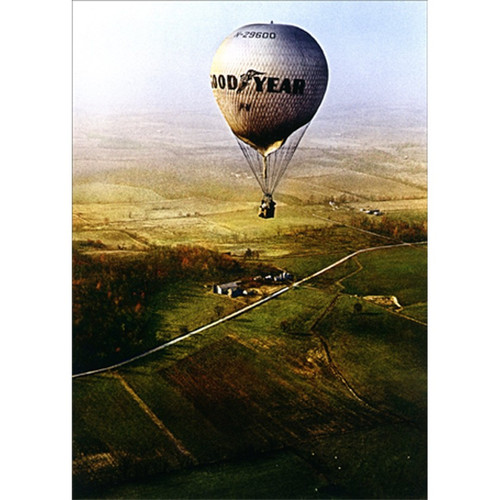 Goodyear Hot Air Balloon America Collection Goodbye Card