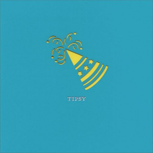 Tipsy Hat Birthday Card: Tipsy