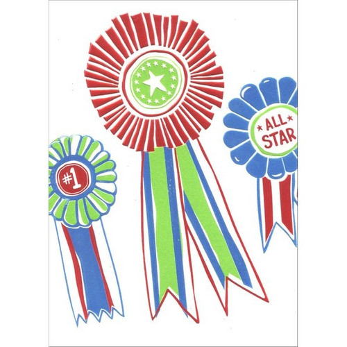 Medals A*Press Congratulations Card: #1 ALL STAR