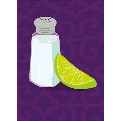 Salt and Lime A*Press Birthday Card