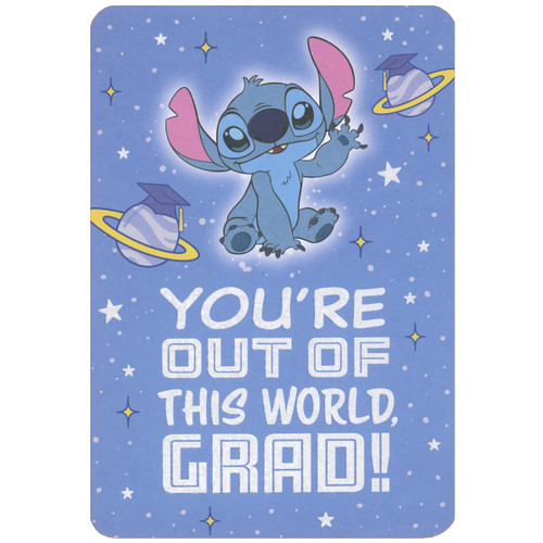 Stitch: You're Out of This World Disney Graduation Card: You're Out of This World, GRAD!