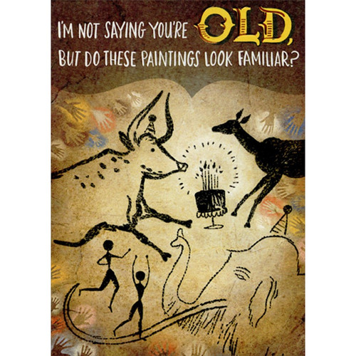 Age Doesn't Matter Funny / Humorous Birthday Card