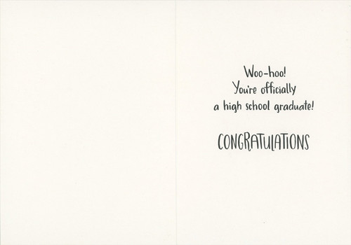 Sparkling OMG Freedom Grad Cap High School Graduation Congratulations ...