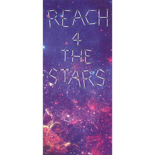 Reach 4 The Stars Money Holder / Gift Card Holder Graduation Congratulations Card: Reach 4 The Stars