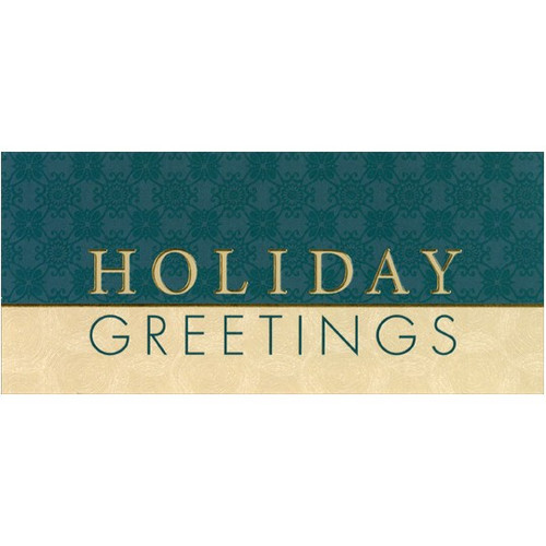 Holiday Greetings Money Holder Christmas Money & Gift Card Holder: Holiday Greetings