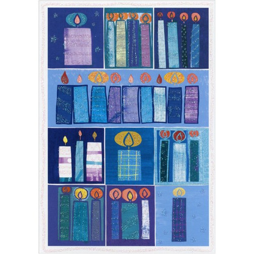 Hanukkah Candles Hanukkah Card