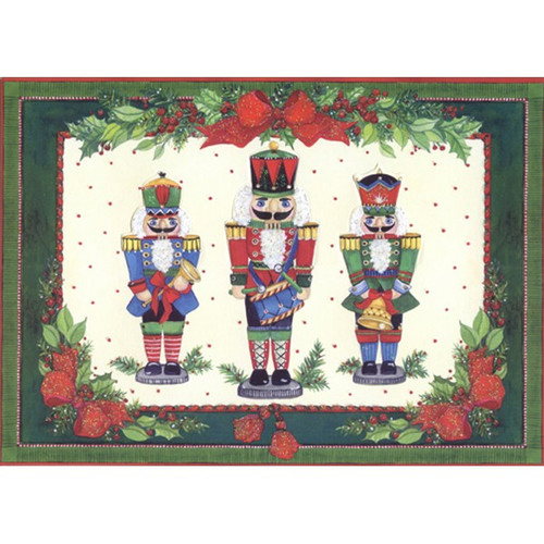 Nutcracker Melody : Sally Eckman Roberts Box of 12 Pop Out 3-D Christmas Cards
