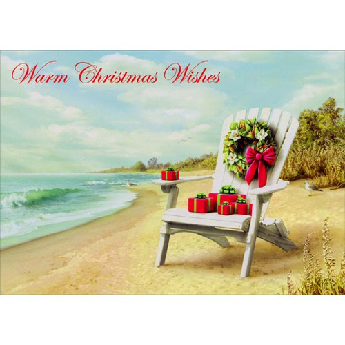 Presents for You Alan Giana Christmas Card: Warm Christmas Wishes