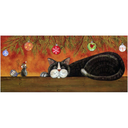 Unexpected Gifts of Kindness Cat Christmas Card