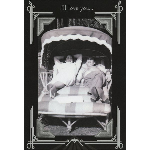I'll Love You Funny / Humorous Romance / Romantic Card: I'll love you..