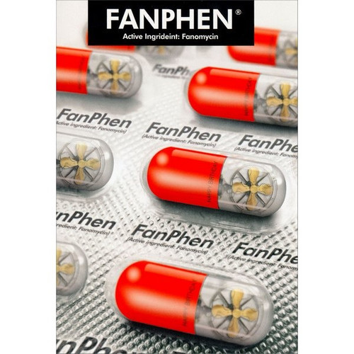 Fanphen Funny / Humorous Birthday Card: Fanphen - Active Ingrideint: Fanomycin