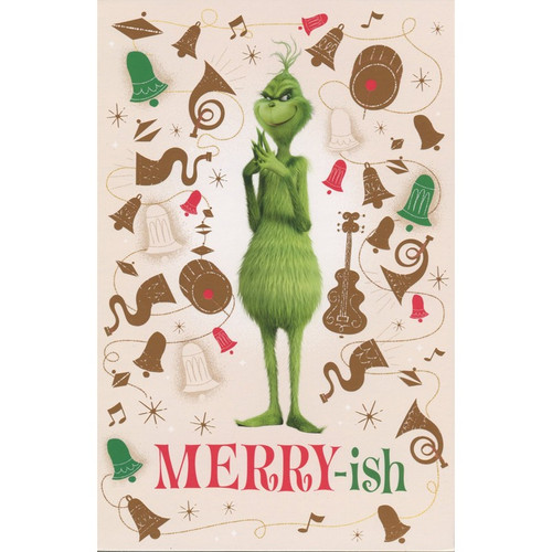 Grinch Merry-ish Dr. Seuss Box of 12 Christmas Cards: MERRY-ish