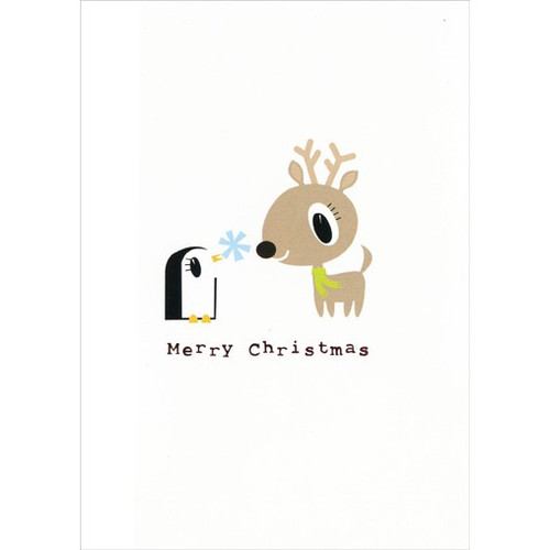 Christmas Friends Pine Hollow Christmas Card: Merry Christmas