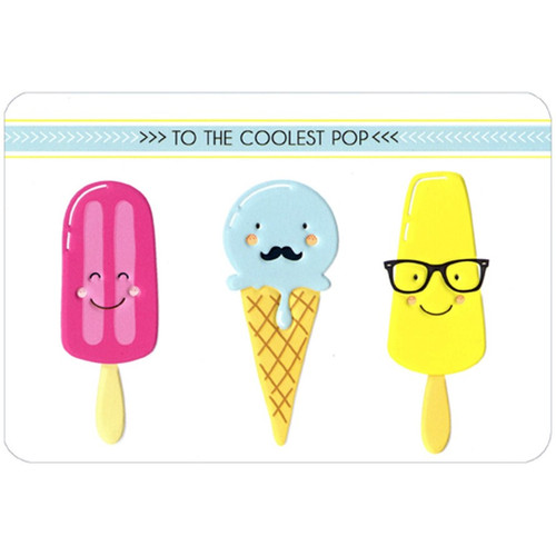 The Coolest Pop Funny / Humorous Father's Day Card: To The Coolest Pop