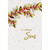 Holly Branch with Pink and Red Berries Son Christmas Card: To A Wonderful Son